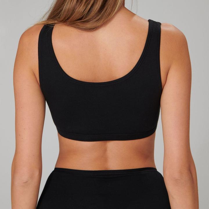 Produktbild Schiesser Damen Bustier ohne Cup Bra BH 95/5 Organic Cotton nachhaltig | 2 Stück (46, 2er Pack)