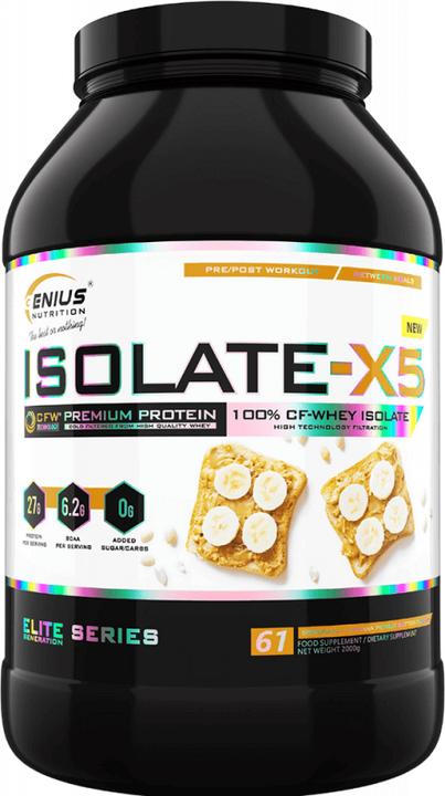 Produktbild Genius Nutrition Isolate-X5 (Banana Peanut Butter, 1 Stk., 2000 g)