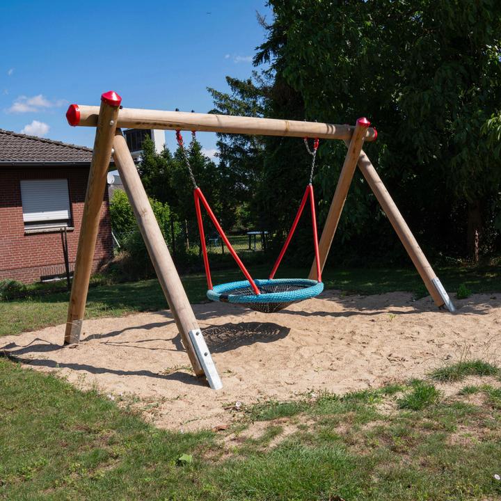 Image du produit Huck Seiltechnik Balançoire nid d'oiseau en sapin de Douglas