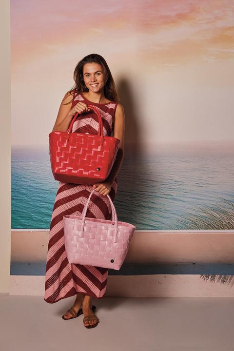 Actual product image Handed by Paris Shopper S fat strap pepper red