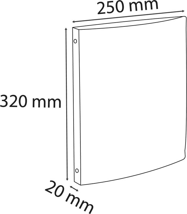 Actual product image Exacompta Ring binders (A4, 20 mm, 360 Piece)