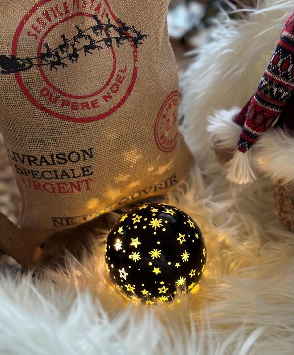 Image du produit GuGus Boule de verre LED noire