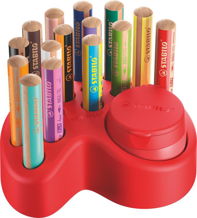 Produktbild STABILO Woody (Mehrfarbig, 15 x)