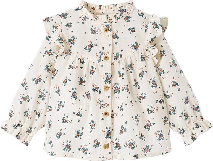 Actual product image Vertbaudet Baby blouse with flounces (68)