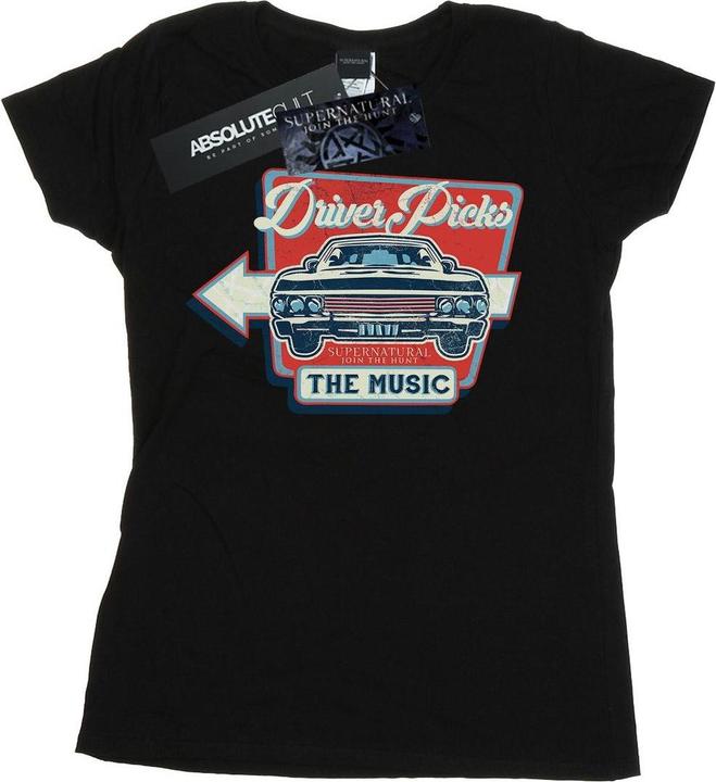 Supernatural Driver Picks The Music TShirt (XL)
