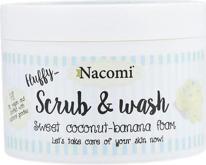 Nacomi Scrub & Wash peeling and washing foam Sweet Coconut-Banana F (180 ml)