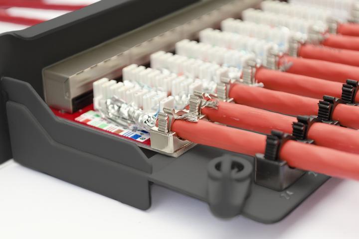 Actual product image Digitus patch panel