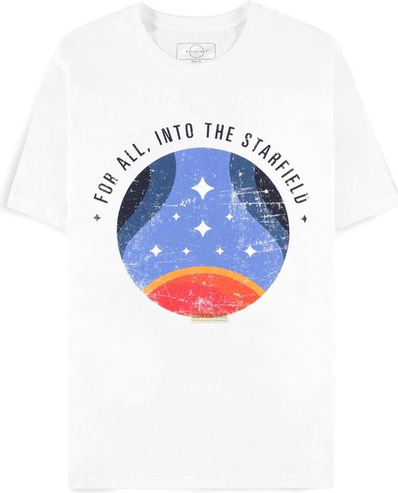 Difuzed Starfield - For All Into The Starfield Men's Short Sleeved T-shirt - 2XL (XXL)