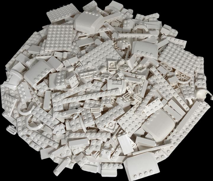 Immagine prodotto LEGO Miscela di mattoni bianchi - 100 pezzi - Miscela di mattoni bianchi - NUOVO (Accessori LEGO)