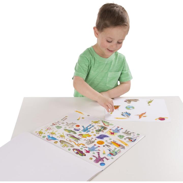 Image du produit Melissa & Doug Livre d'autocollants réutilisable