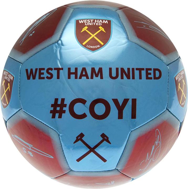 Produktbild West Ham United FC #COYI Unterschrift Fussball