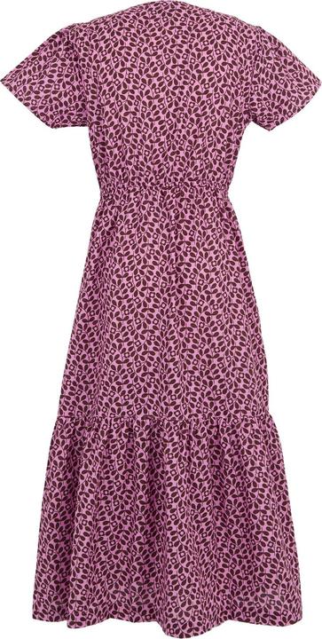Actual product image Regatta Womens/Ladies Orla Kiely Jasmine Flower Tiered Midi Dress (42 D)