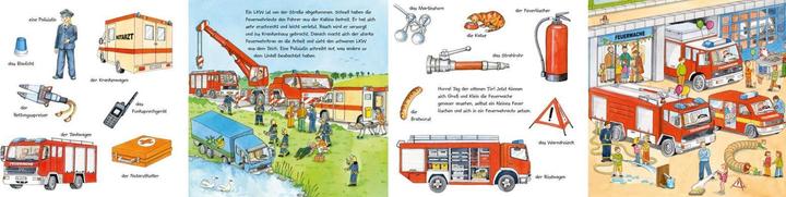 Immagine prodotto Mein kleines buntes Bildwörterbuch: Bei der Feuerwehr (Tedesco, Gisela Fuhrmann, 2023)