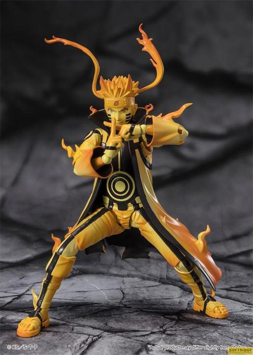 Immagine prodotto Bandai Naruto figurine S.H. Figuarts Naruto Uzumaki (Kurama Link Mode) - Courageous Strength That Binds - 1