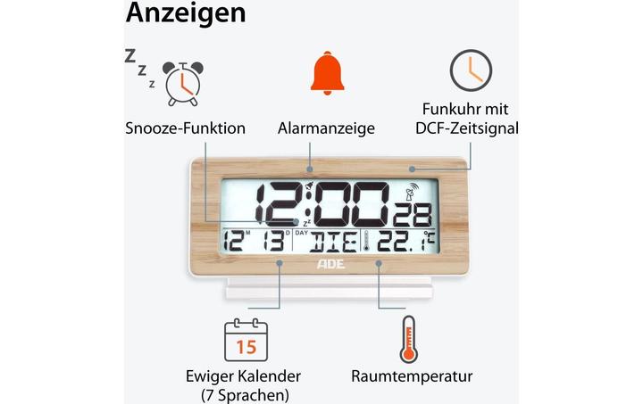 Produktbild ADE Digitalwecker