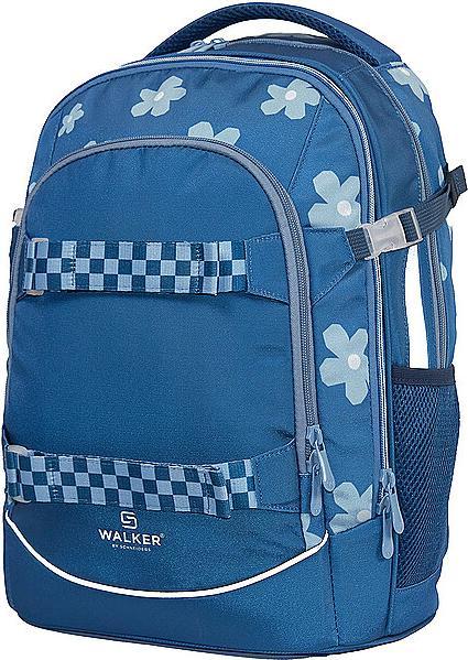 Immagine prodotto Walker Zaino scuola Uni 90ies Flower blu (30 l)