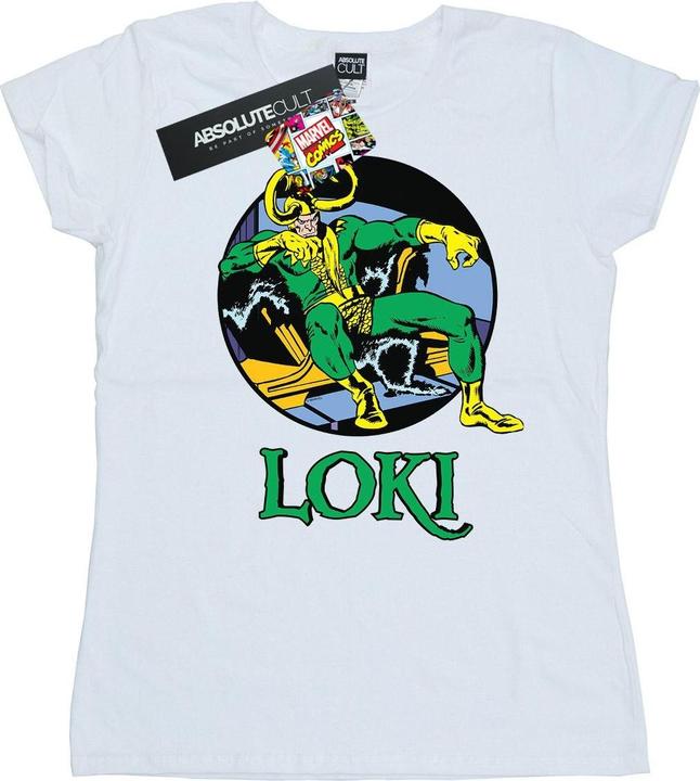 Actual product image Womens/Ladies Loki Throne Cotton T-Shirt (L)