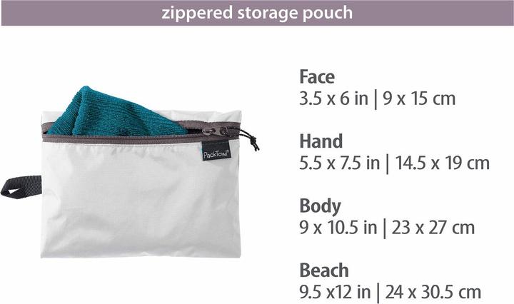 Actual product image Pack Towl Bath Towel RecLuxe Beach, Midnight, 150 x 91 cm (150 x 91 cm)
