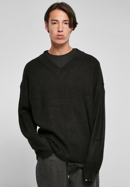 Actual product image Urban Classics V-Neck Sweater - 19953 (M)