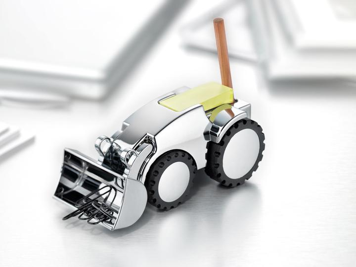 Immagine prodotto Troika Porta graffette multifunzione DIGGER, grigio/nero (1 x)