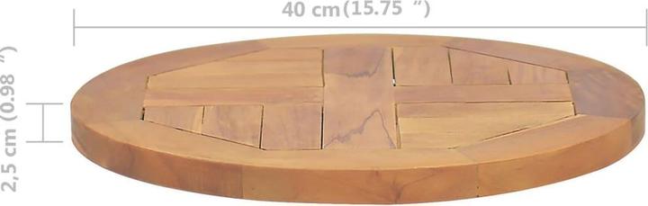 Image du produit VidaXL Dessus de table (40 x 40 x 2,5 cm)