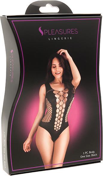 Actual product image S Pleasures Body Thong (One size)