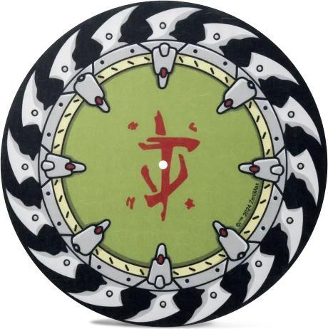 Produktbild DEVplus Doom The Dark Ages Slip Mat Shield Saw 30 x 30 cm (Plattenteller)
