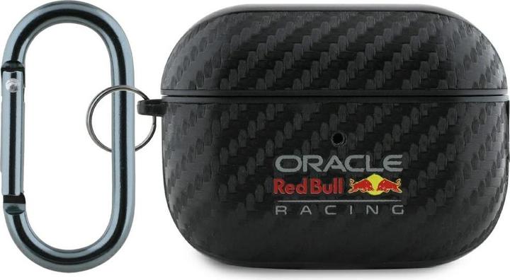 Actual product image Red Bull Case PU Carbon Logo for AirPods Pro 2 black