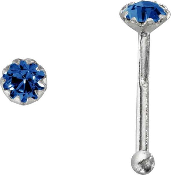 Produktbild Bijouteria Nasenpiercing (Silber 925, Kristall)