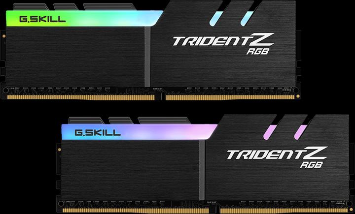 Actual product image G.Skill Trident Z RGB (2 x 16GB, 2400 MHz, DDR4-RAM, DIMM)