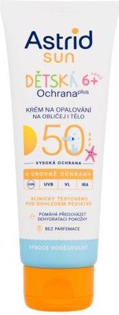 Astrid Sun Kids Face And Body Cream (Sonnencreme, SPF 50, 75 ml, 150 g)
