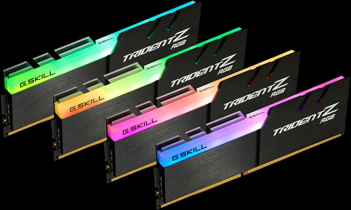 Actual product image G.Skill Trident Z RGB (for AMD) (4 x 8GB, 3200 MHz, DDR4-RAM, DIMM)
