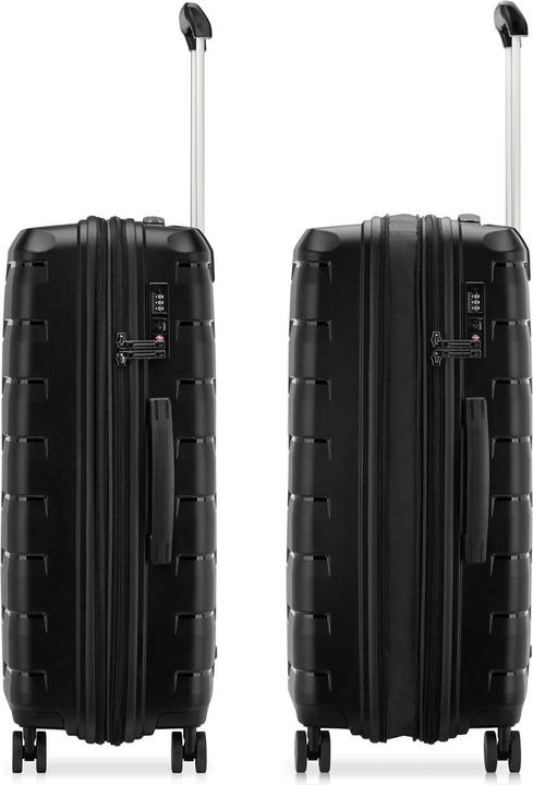 Produktbild Roncato Skyline 2.0 4 Rollen Trolley 46.5 cm mit Dehnfalte (78 l, M (50 - 90l))