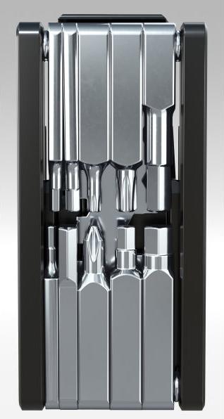 Actual product image PRO Minitool 22 functions aluminium body black
