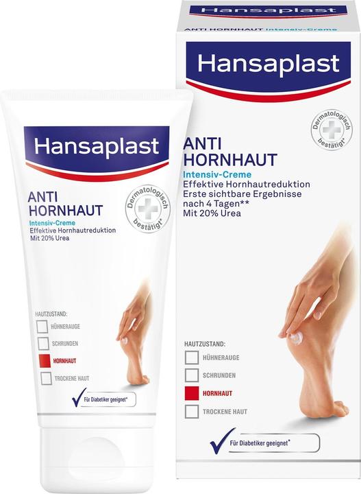 Produktbild Hansaplast Anti Hornhaut Intensiv (Fusscrème & Fussgel, 75 ml)