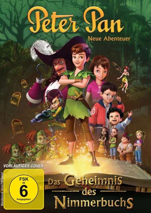 Immagine prodotto Plaion Peter Pan - Nuove avventure - Il segreto del libro mai (DVD) (DVD, 2020, Tedesco, Inglese)