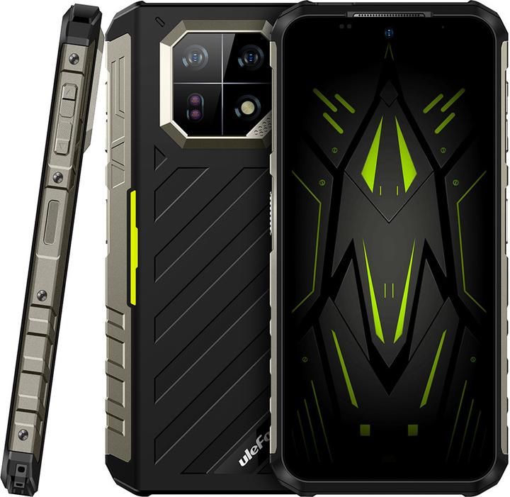 Actual product image Ulefone Armor 22 (256 GB, Green, Black, 6.58", Dual SIM, 64 Mpx, 4G)