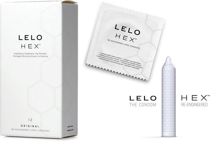 Image du produit LELO HEX Condoms Original (12 pcs)
