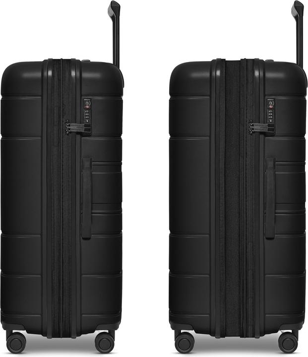 Immagine prodotto Redolz Essentials 11 4 Rollen Trolley 76 cm mit Dehnfalte (115 l, XL (da 115l))