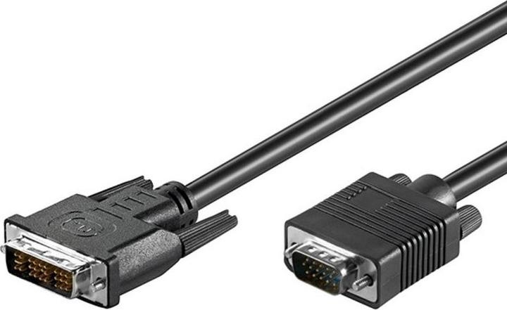 Produktbild AccuCell DVI-I/VGA FullHD Kabel zum übertragen von Videosignalen vom PC zum Monitor (VGA, DVI)