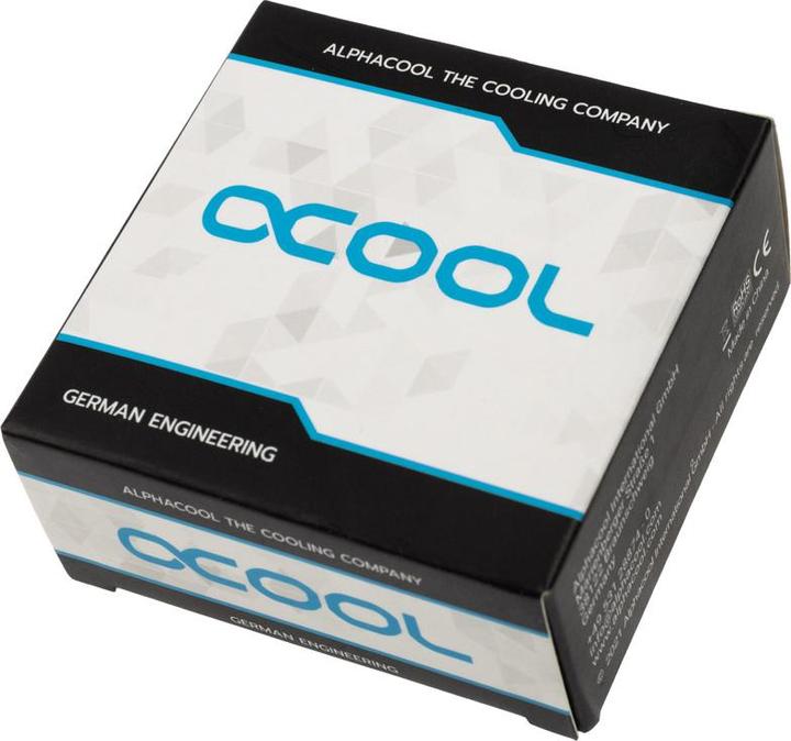 Actual product image Alphacool Icicle Angle adapter 90° rotatable G1/4 AG to G1/4 IG