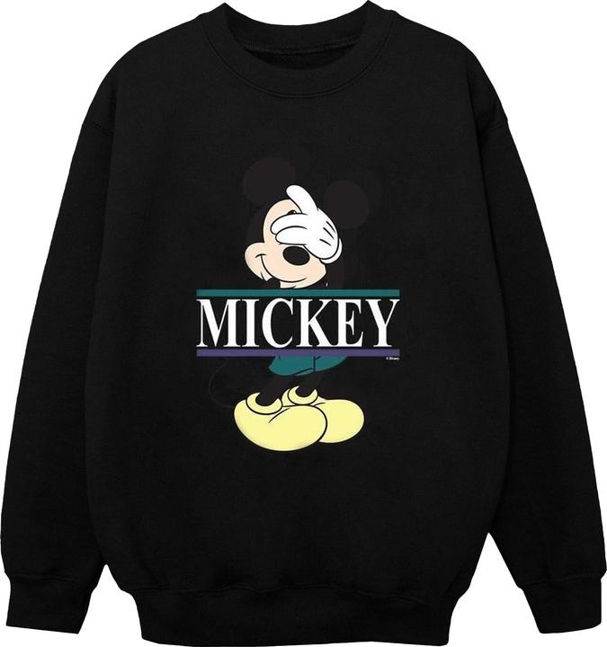 Actual product image Disney Boys Mickey Mouse Letters Sweatshirt (140, 146)