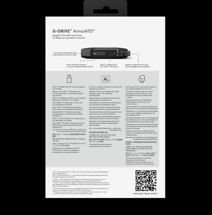 Immagine prodotto SanDisk Professional G-DRIVE ArmorATD (2 TB)
