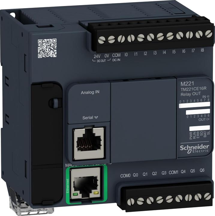 Immagine prodotto Schneider Electric CONTROLLORE M221-16IO RELÈ ETHERNET