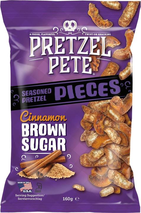 Pretzel Pete Bretzel Pieces Cinnamon & Brown Sugar 160 g (163 g)