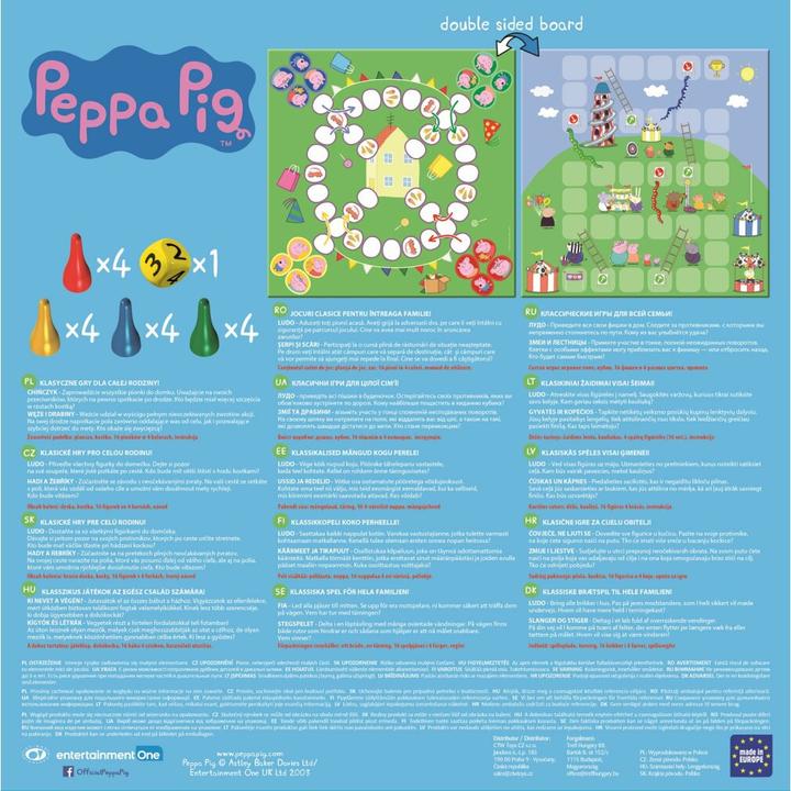 Immagine prodotto Trefl PEPPA PIG Gioco da tavolo 2 in 1 "Pig Pepa (Cinese)
