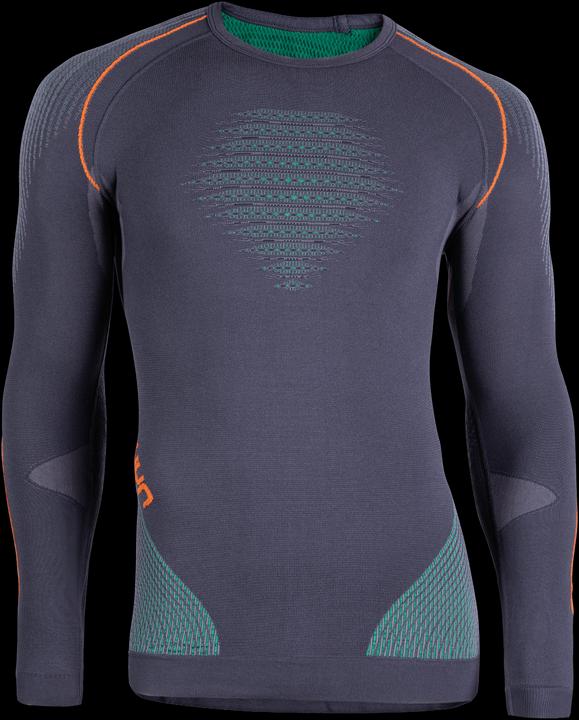 Charcoal, Green, Orange brillant