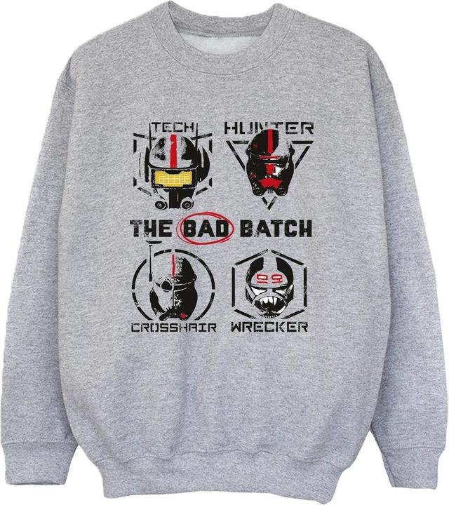 Actual product image Star Wars Boys Clone Force 99 Sweatshirt (104)
