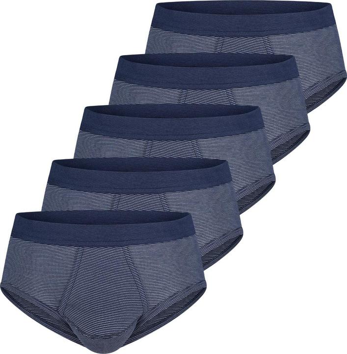 Produktbild ESGE 5er Pack - Feinripp Ringel Slip mit Eingriff (XL, 5er Pack)