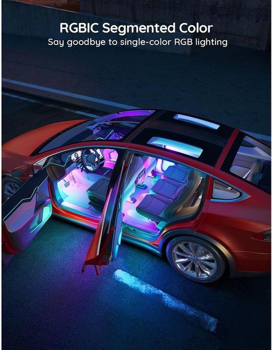Actual product image Govee Car interior lighting